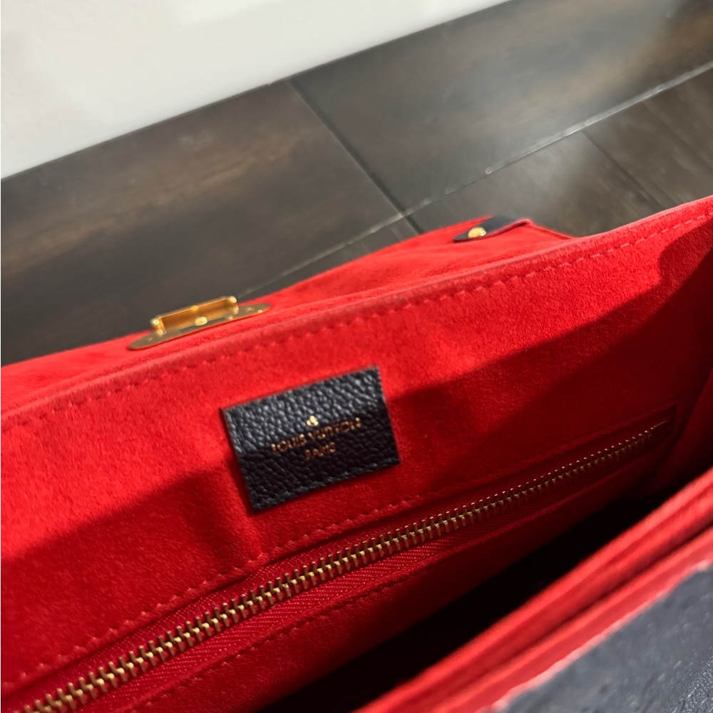Louis Vuitton Blue and Red Satchel - Picture 11 of 16